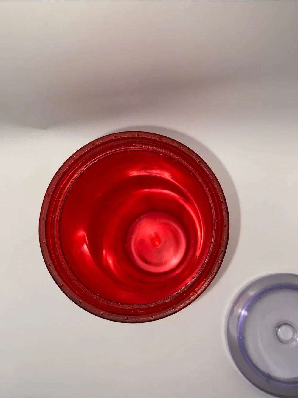 Aladdin To Go Tumbler Cup Red Clear Lid 20oz